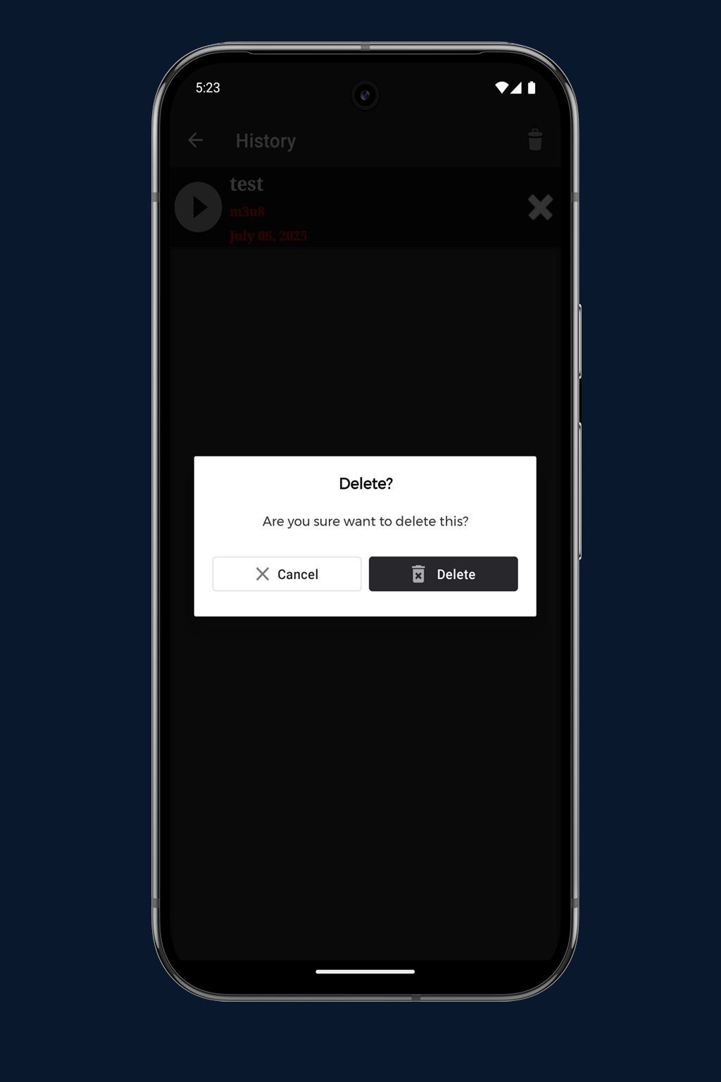Strymo - M3U8 Player App Screenshot 6